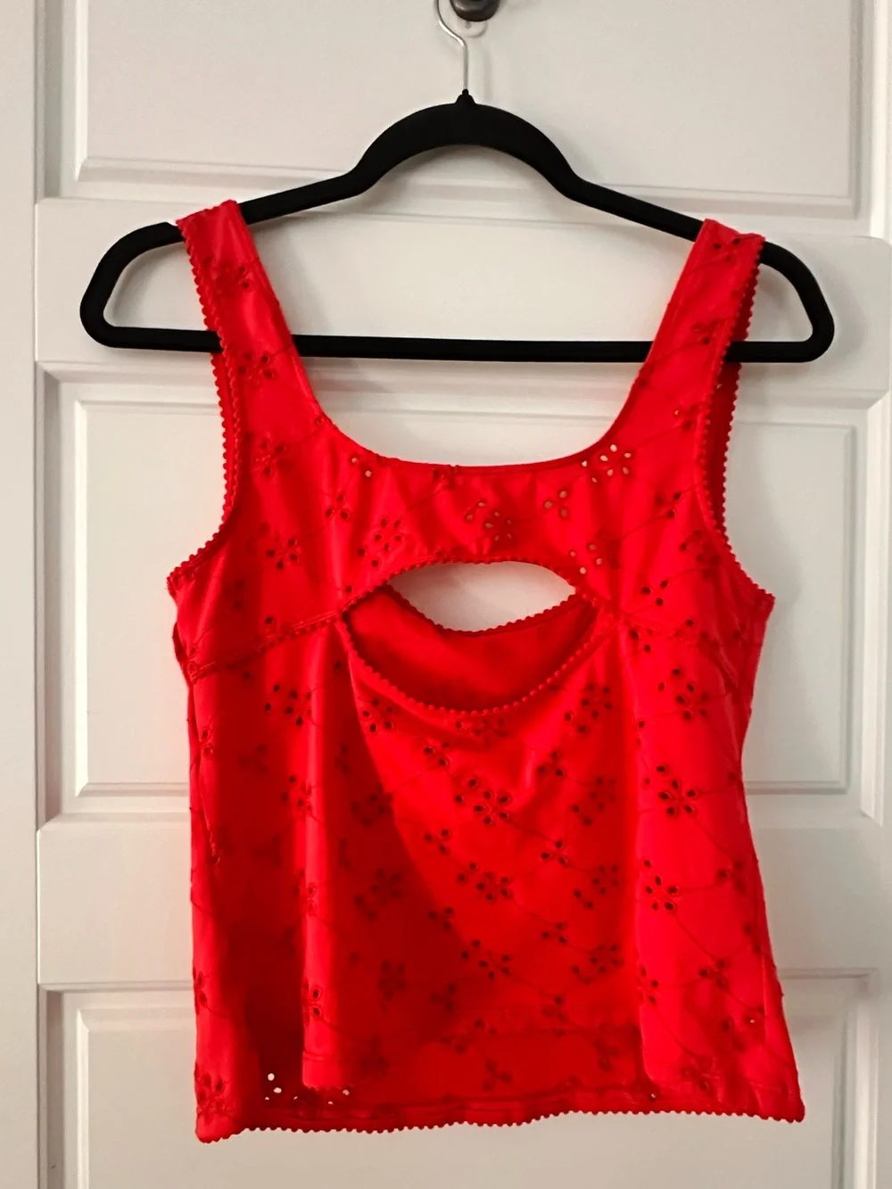 Full Bloom Cotton Eyelet Cami